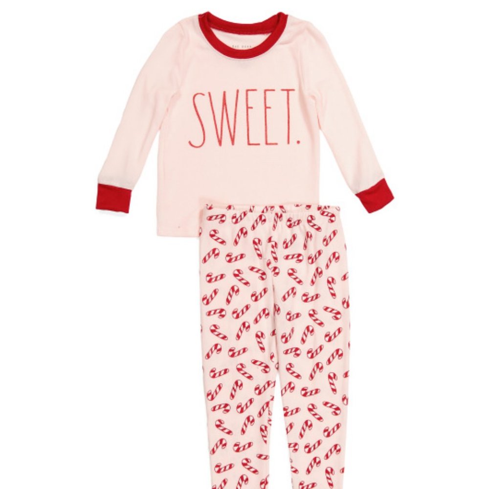 Rae Dunn Girls 2pc Sweet Sleep Set NWT
